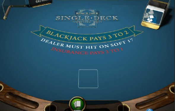 Black Jack Single Deck