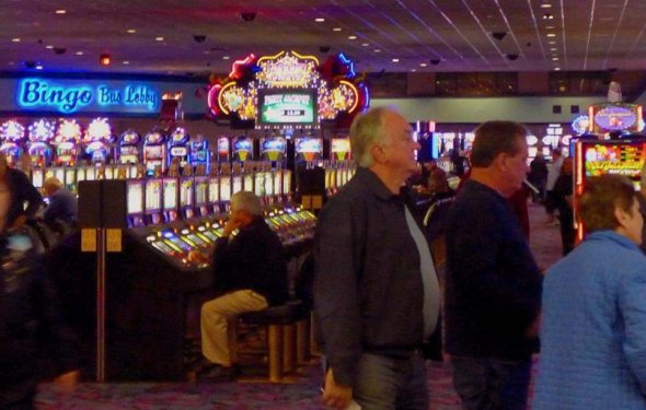 Gaming rooms at Foxwoods