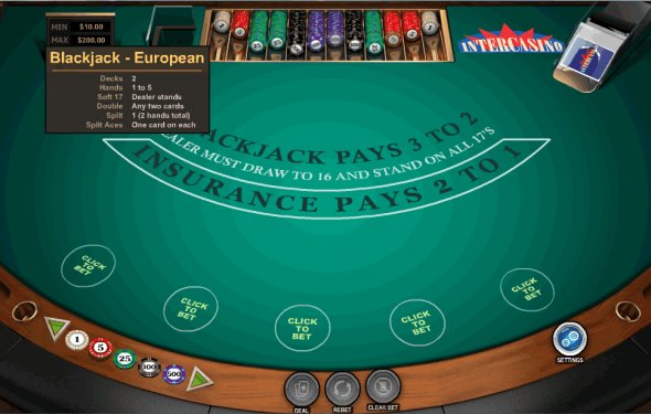 European Blackjack Rules at