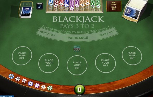 Playtech Blackjack Game