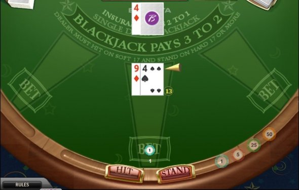 Borgata Single Deck Blackjack