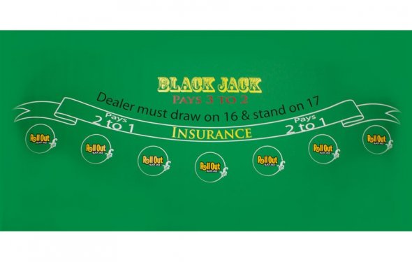 Rollout Gaming Blackjack Table