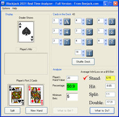 blackjack Analyzer