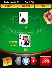 Blackjack on Mobile