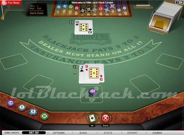 play blackjack las vegas world