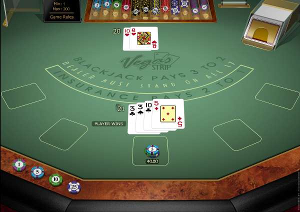 play blackjack online free fun