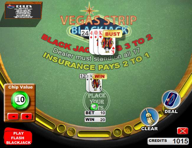 las vegas casino online black jack