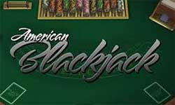 In American Blackjack the dealer gets 2 cards - one open and one hidden.