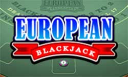 In European Blackjack there is no Surrender option and you can only double down on 9, 10 or 11.