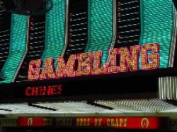 Neon Gambling sign