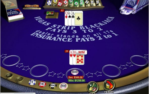 play vegas blackjack online free