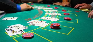 Blackjack at a Casino