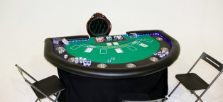 Blackjack table cover