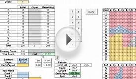 Blackjack Card Counter and Hand Analysis Tool