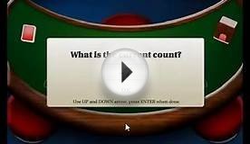 Blackjack Card Counting - Live Trainer App Demonstration