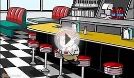 Blackjack card counting strategy at lunch counter