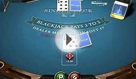 Blackjack Single Deck Gameplay