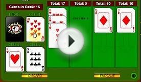 Blackjack Solitaire - Flash Game - Casual Gameplay