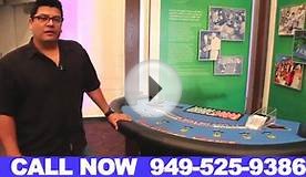 Blackjack Table Rentals Orange County California (949) 525