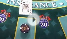 February 2 2013 Blackjack Edgewater Casino $1
