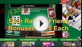 FREE MOBILE BLACKJACK with £5 NO DEPOSIT BONUS