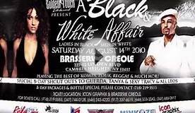 Golden Touch Ent. "Black & White Affair" This Saturday Aug