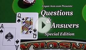 Q&A005: Special - The Blackjack Strategy Guide