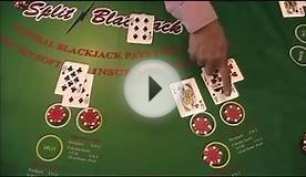 Split Blackjack II: Split 16,15,14,13,12 into 2 hands