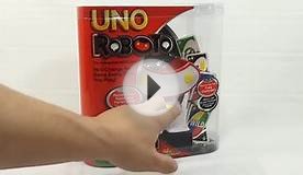 Uno Roboto - The Interactive WILD Card Game, Mattel Toys