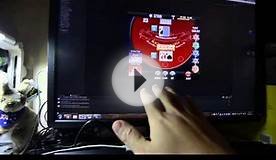 using hand signal to play blackjack leap motion