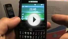 Windows Mobile 6.1 on the Samsung Blackjack II